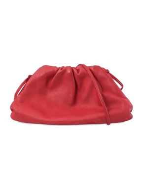 Bottega Veneta Red The Mini Pouch
