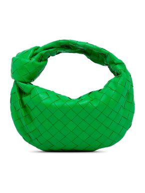 Bottega Veneta Green Mini Intrecciato Jodie
