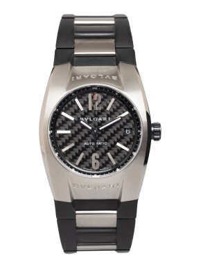 Bvlgari Automatic Stainless and Rubber Ergon Watch