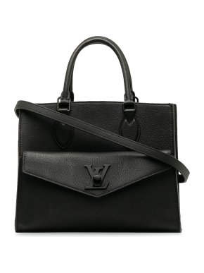 Louis Vuitton Black Lockme Tote PM