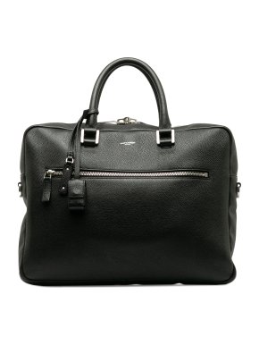 Saint Laurent Black Sac de Jour Briefcase