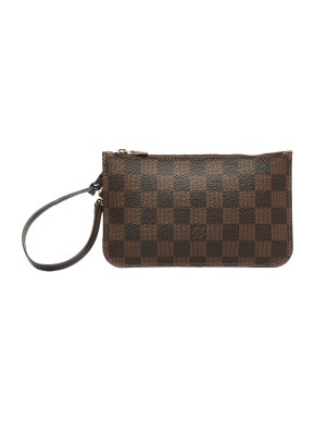 Louis Vuitton Brown Damier Ebene Neverfull Pochette