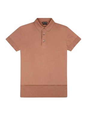 Tom Ford Sea Island Cotton Polo Shirt