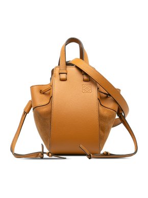 Loewe Tan Mini Hammock Bag