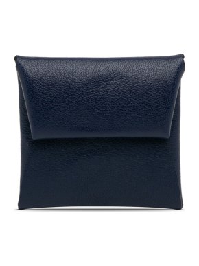 Hermes Blue Evercolor Bastia Coin Pouch