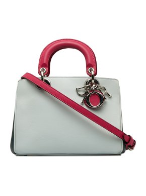 Dior Tricolour Mini Diorissimo Tricolor Bag