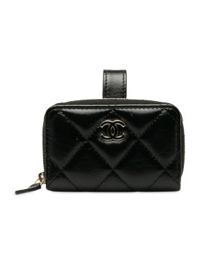 Chanel Shiny Lambskin Coin Purse