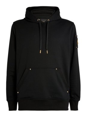 Moose Knuckles Black Martense Hoodie