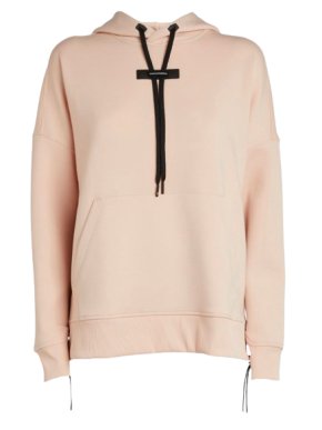 On Running Doe Pink Zip Detail Hoodie