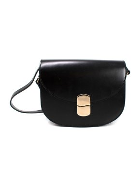 Sezane Black Claude Crossbody Bag