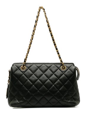 Chanel Matelasse Caviar Leather Tote