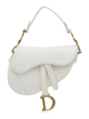 Dior Mini Oblique Saddle Bag