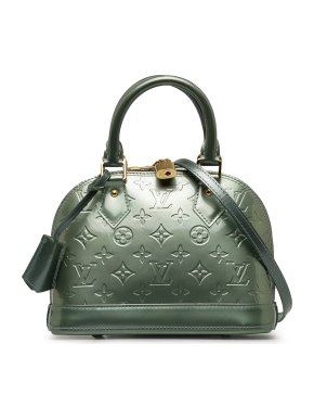 Louis Vuitton Metallic Monogram Vernis Alma BB