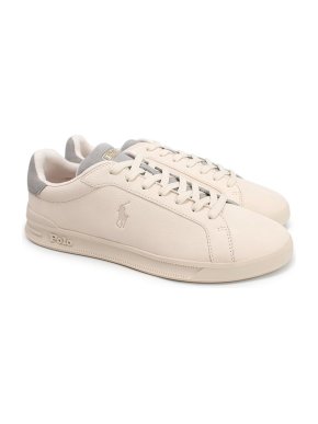 Polo Ralph Lauren Heritage Court II Suede-Trimmed Trainers