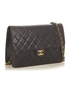 Chanel Medium Quilted Lambskin Single Flap