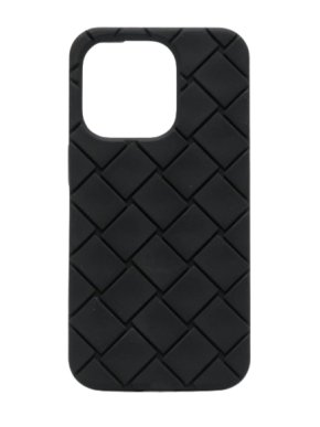 Bottega Veneta Intrecciato iPhone 14 Pro Max rubber phone case