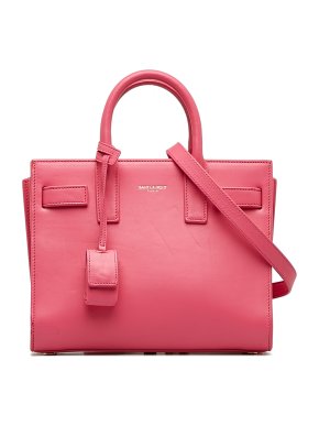 Saint Laurent Pink Baby Sac De Jour