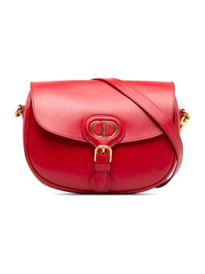 Dior Red Medium Bobby Crossbody Bag