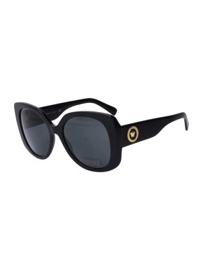 Versace Black Round Medusa VE4387 Sunglasses