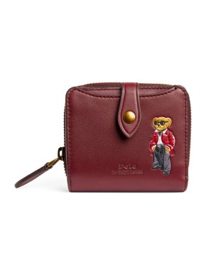 Polo Ralph Lauren Leather Polo Bear Wallet