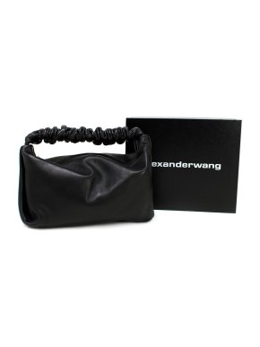 Alexander Wang Scrunchie Mini Satin Mini Bag