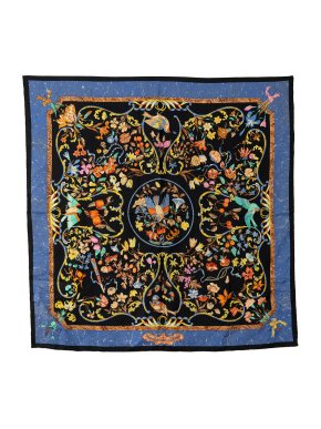 Hermes Pierres D Orient Et D Occident Silk Scarf