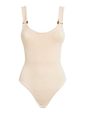 Hunza G Blush Pink Domino Swimsuit