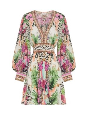 Camilla Dear Amore Mio Button Front Frill Dress