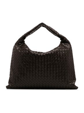 Bottega Veneta Large Intrecciato Hop Hobo Bag