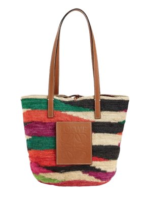 Loewe Shigra Sisal Basket Tote