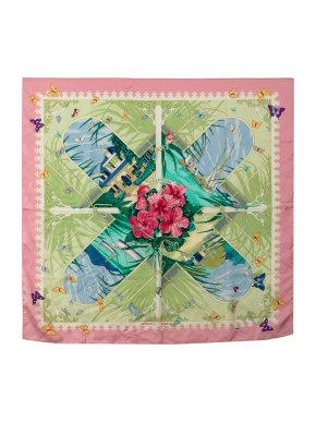 Hermes Varangues Silk Scarf 90