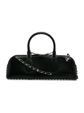 Valentino Black Rockstud East West Bag