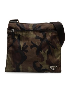 Prada Tessuto Camouflage Crossbody Bag