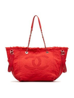 Chanel Large Double Face Shopping Tote