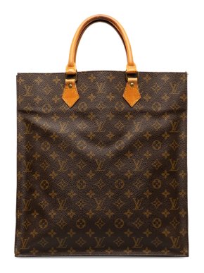 Louis Vuitton Monogram Sac Plat Tote Bag