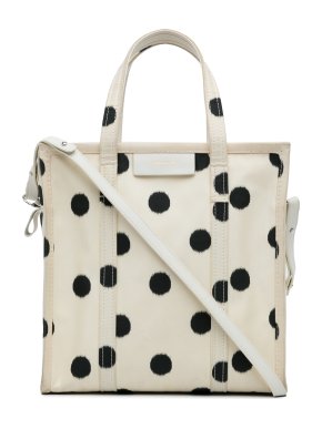 Balenciaga Small Canvas Bazar Shopper Bag