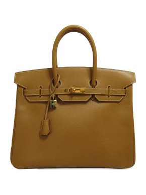 Hermes Vintage Ardennes Birkin Retourne 35 GHW