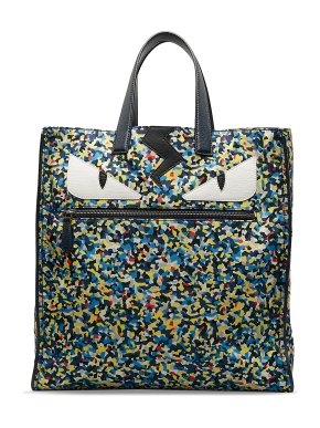 Fendi Multicoloured Monster Confetti Tote Bag