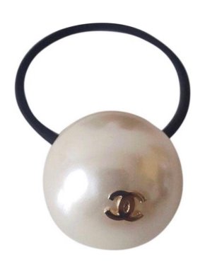 Chanel Faux Pearl Hair Bobble