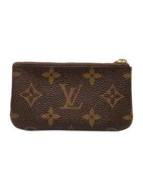 Louis Vuitton Monogram Pochette Cles Coin Purse