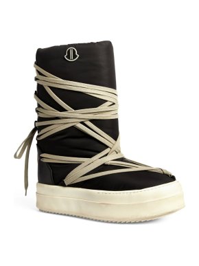 Rick Owens x Moncler Black Bigrocks Snow Boots