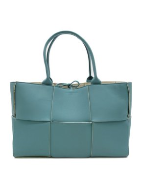 Bottega Veneta Blue Medium Arco Tote