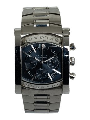 Bvlgari Automatic Stainless Steel Assioma Chronograph Watch