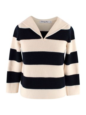 Dior Marinière Wool and Cashmere Jumper