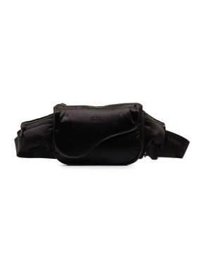 Dior Black Nylon Saddle Universe Belt Bag