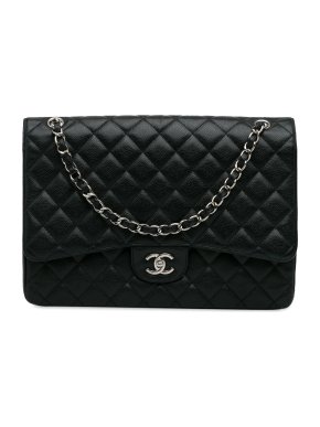 Chanel Maxi Classic Caviar Single Flap Bag