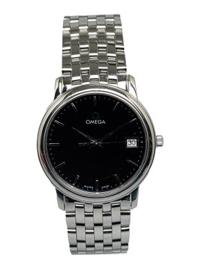 Omega Quartz Stainless Steel De Ville Prestige Watch