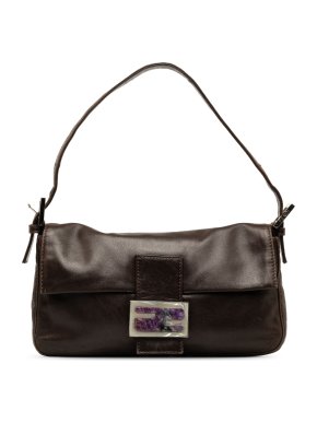 Fendi Leather Baguette
