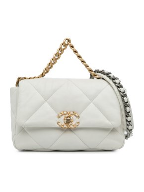 Chanel Medium 19 Lambskin Flap Bag
