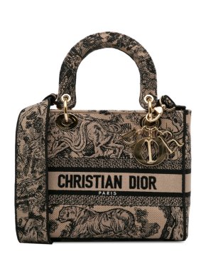 Dior Medium Toile de Jouy Lady D-Lite